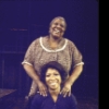Actresses (Top-Bottom) Virginia Capers and Vanessa Shaw in a scene fr. the National tour of the Broadway musical "Raisin." (Boston)