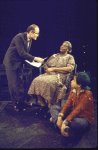 Actors (L-R) Richard Sanders, Virginia Capers & Darren Green in a scene fr. the National tour of the Broadway musical "Raisin." (Boston)