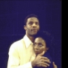 Actors Mary Seymour and Autris Paige in a scene fr. the National tour of the Broadway musical "Raisin." (Boston)