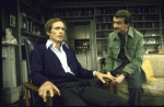 Actors (L-R) Dick Cavett and Michael Connelly in a scene from the replacement cast of the Broadway play "Otherwise Engaged." (New York)