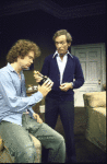 Actors (L-R) John Christopher Jones and Dick Cavett in a scene from the replacement cast of the Broadway play "Otherwise Engaged." (New York)