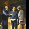 Actors (L-R) Tina Chen, Victor Wong and June Kim in a scene from the New York Shakespeare Festival's production of the play "Family Devotions." (New York)