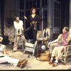 Actors (L-R) Ben Siegler, Richard Thomas, Swoosie Kurtz & Amy Wright in a scene fr. the replacement cast of the Broadway play "Fifth of July." (New York)