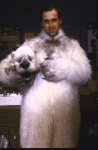 Actor Brian Delate in a scene from the New York Shakespeare Festival's production of the play "Ice Bridge." (New York)