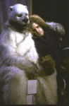 Actors (L-R) Brian Delate and James Handy in a scene from the New York Shakespeare Festival's production of the play "Ice Bridge." (New York)
