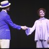 Actors Millicent Martin & Lee Roy Reams in a scene fr. the replacement cast of the Broadway musical "42nd Street." (New York)