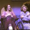 Actresses (L-R) Millicent Martin & Wanda Richert in a scene fr. the replacement cast of the Broadway musical "42nd Street." (New York)