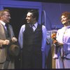 Actors (L-R) Don Crabtree, Jerry Orbach & Millicent Martin in scene fr. the replacement cast of the Broadway musical "42nd Street." (New York)