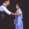 Actors Lisa Brown & Jerry Orbach in a publicity shot fr. the replacement cast of the Broadway musical "42nd Street." (New York)