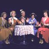 Actresses (L-R) Jeri Kansas, Gail Lohla, Carol Swarbrick, Lisa Brown & Clare Leach in a publicity shot fr. the replacement cast of the Broadway musical "42nd Street." (New York)