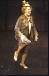 Actress Bibi Osterwald in a scene fr. the National tour of the Broadway musical "42nd Street."