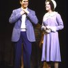 Actor Clare Leach & Jim Walton in a scene fr. the National tour of the Broadway musical "42nd Street."