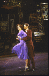 Actors Clare Leach & Jim Walton in a scene fr. the National tour of the Broadway musical "42nd Street."