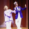 Actors Gretchen Wyler & Ian Knauer in a scene fr. the revival tour of the Broadway musical "42nd Street." (Charlotte)