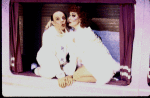 Actors Neva Leigh Edrington & Eddie Korbich in a scene fr. the revival tour of the Broadway musical "42nd Street." (Charlotte)