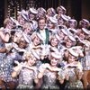 Actor Ian Knauer (C) w. cast in a scene fr. the revival tour of the Broadway musical "42nd Street." (Charlotte)