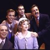 Actors (L-R) Eddie Korbich, Ian Knauer, Jeanna Schweppe (Front), Sean Greenan & Jamie Ross in a scene fr. the revival tour of the Broadway musical "42nd Street." (Charlotte)