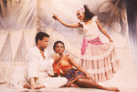Scene fr. Playwright's Horizon production of "Once on This Island." (New York)