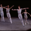 New York City Ballet production of "Giardino di Scarlatti" with Douglas Hay, Peter Frame, Timothy Fox and Elyse Borne, choreography by Peter Martins (New York)