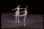 New York City Ballet production of "Giardino di Scarlatti" with Elyse Borne (R) and Judith Fugate, choreography by Peter Martins (New York)