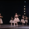 New York City Ballet production of "Scotch Symphony" with Garielle Whittle center, choreography by George Balanchine (New York)
