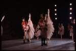Maria Calegari, Jay Jolley, Francis Sackett, and Garielle Whittle in the New York City Ballet production of Balanchine's "Scotch Symphony"