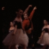 New York City Ballet production of "Scotch Symphony" with Patricia McBride center, choreography by George Balanchine (New York)