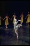 New York City Ballet production of "Tchaikovsky Concerto No. 2" with Patricia McBride, choreography by George Balanchine (New York)