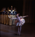 New York City Ballet production of "The Steadfast Tin Soldier" with Patricia McBride and Helgi Tomasson, choreography by George Balanchine (New York)