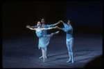 New York City Ballet production of "Tchaikovsky Concerto No. 2" (originally and later called "Ballet Imperial") with Kyra Nichols, Joseph Duell and Francis Sackett, choreography by George Balanchine (New York)