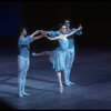 New York City Ballet production of "Tchaikovsky Concerto No. 2" (originally and later called "Ballet Imperial") with Kyra Nichols, Joseph Duell and Francis Sackett, choreography by George Balanchine (New York)