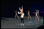 New York City Ballet production of "Symphony in Three Movements" with Wilhelmina Frankfurt, choreography by George Balanchine (New York)
