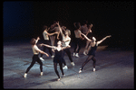 New York City Ballet production of "Violin Concerto" with Kay Mazzo, Peter Martins and Karin von Aroldingen, choreography by George Balanchine (New York)