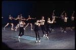 New York City Ballet production of "Violin Concerto" with Peter Martins and Kay Mazzo, Bart Cook and Karin von Aroldingen, choreography by George Balanchine (New York)