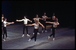 New York City Ballet production of "Violin Concerto" with Peter Martins and Bart Cook, choreography by George Balanchine (New York)