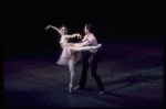 New York City Ballet production of "Who Cares?" with Patricia McBride and Jacques d'Amboise, choreography by George Balanchine (New York)