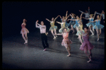 New York City Ballet production of "Who Cares?" with Patricia McBride and Jacques d'Amboise, choreography by George Balanchine (New York)