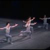 New York City Ballet production of "Who Cares?" with Francis Sackett and David Richardson at left, choreography by George Balanchine (New York)