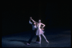 New York City Ballet production of "Who Cares?" with Patricia McBride and Jacques d'Amboise, choreography by George Balanchine (New York)