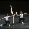 New York City Ballet production of "Agon" with Victor Castelli, Maria Calegari and Peter Frame, choreography by George Balanchine (New York)