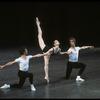 New York City Ballet production of "Agon" with Victor Castelli, Maria Calegari and Peter Frame, choreography by George Balanchine (New York)