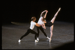 New York City Ballet production of "Agon" with Peter Frame, Paul Frame and Maria Calegari, choreography by George Balanchine (New York)