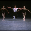 New York City Ballet production of "Agon" with Daniel Duell, Wilhelmina Frankfurt and Susan Freedman, choreography by George Balanchine (New York)