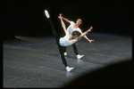 New York City Ballet production of "Agon" with Peter Frame (front) and Kipling Houston, choreography by George Balanchine (New York)