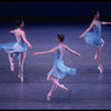 New York City Ballet production of "Allegro Brillante" with dancers turning in a circle, choreography by George Balanchine (New York)