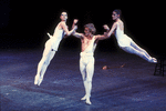 New York City Ballet production of "Apollo" with Peter Martins, Karin von Aroldingen and Merrill Ashley, choreography by George Balanchine (New York)