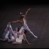 New York City Ballet production of "Apollo" with Peter Martins with Maria Calegari, Suzanne Farrell and Kyra Nichols, choreography by George Balanchine (New York)