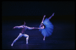 New York City Ballet production of "Le Baiser de la Fee" with Patricia McBride and Helgi Tomasson (his last performance with NYCB), choreography by George Balanchine (New York)