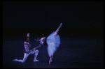 New York City Ballet production of "Le Baiser de la Fee" with Patricia McBride and Helgi Tomasson (his last performance with NYCB), choreography by George Balanchine (New York)