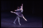 New York City Ballet production of "Brahms-Schoenberg Quartet" with Patricia McBride and Peter Martins, choreography by George Balanchine (New York)